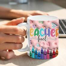 1 chiếc cốc nước hình bút chì giáo viên 11oz tùy chỉnh, quà tặng ngày nhà giáo, cốc nước học sinh, quà tặng bất ngờ tên giáo viên tùy chỉnh cho giáo viên - nhiều màu - Xem 3