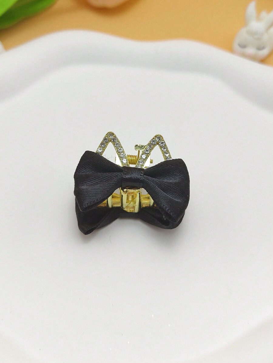 Pet Bow Crown Hair Clip, Cute Rabbit Ears Cat Ear Hair Clip, Cat Hair