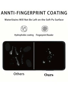 3pcs/Set / Phone Anti-Peeping, Anti-Scratch, Anti-Explosion Full Coverage Screen Protector Film, Compatible With Xiaomi/ - Black - View 5