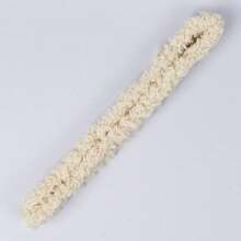 1pc/1m Extra Long & Thick Chenille Pipe Cleaner, Coral Fleece Curly Wire Twist Stem Crafts For Handmade Dog Gift, DIY Craft Supplies