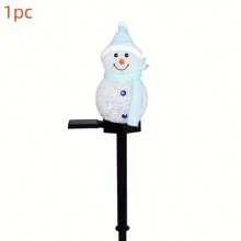 1/2PCS/Set Solar Snowman Lawn Light Garden Christmas Atmosphere Landscape Lamp Waterproof Suitable For Outdoor Garden Courtyard Ground Patio Festival Party Christmas Decoration(Red/Yellow/Blue/Pink/Green Snowman)Christmas Decor Christmas Gift Thanksgiving Christmas Tree Decor Ornaments Christmas Light Bedroom Decor Home Decor Party Decor Holiday Festival Room Decor Christmas Decoration XMAS Decor Christmas Tree Gift Decor Thanksgiving Wedding Home Decor Home Decor Fall Decor Autumn Decor Birthday Decorations For Gifts Party Supplies Indoor Outdoor Garden Holiday Festival Decor Halloween Decor Wall Decor Halloween Ornaments
