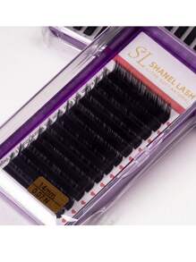 12 Hàng N(M) Curl Volume Classic Lash Extensions Fox Cat Eyelash Fans 8-15mm Bán chạy nhất Cashmere Lông mi riêng lẻ Siêu mềm Mờ Đen Lụa Vật tư nối mi cho tiệm làm đẹp - N - Xem 15