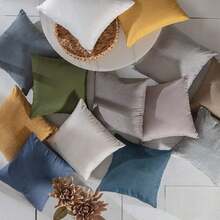Lovely Pewter Plain Cushion Cover - Nhiều màu - Xem 2