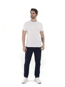 Short Sleeve Shirt Pure Cotton Breathable Business Solid Color Sports Shirt S-XL - 白色 - 查看 7