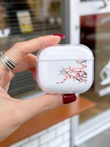 1 Ốp tai nghe trong suốt họa tiết hoa anh đào nữ tính tương thích với Airpods 1/2, AirPods Pro, AirPods 3, AirPods Pro (Thế hệ thứ 2) - Nhiều màu - Xem 5