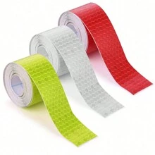1 Roll Reflective Tapes Reflective Warning Stickers, Waterproof Outdoor Bicycle Rim Reflector Tape, Thin Reflective Sticker Rolls For Bikes, Bicycles, Motorcycle Decoration,Trailers & Clothing