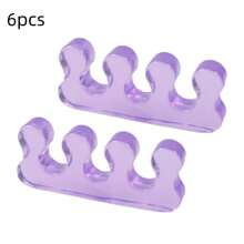 2/6/10个装硅胶趾套，用于涂抹指甲油，柔软手指趾套，软凝胶趾套，美甲工具，美甲用品，美甲工具，美甲艺术工具，返校季，美甲，美甲工具，美甲贴片工具