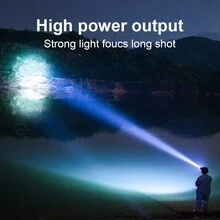 Super Bright LED Headlight New ABS Diving Portable Large Light Cup IPX8 Waterproof Rechargeable LED Diving Headlight Built-In Battery Ultra-Light Fishing And Shrimp Diving Lighting Underwater Light Bright Color Flashlight - Fluorescent Green - View 5