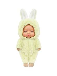 Plush Doll Blind Box Keychain, Macaron Color Bubble Doll Doll - Multicolor - View 10