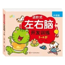1本宝宝幼儿儿童黄金期左右脑开发2-7岁逻辑思维训练幼儿书籍 - 彩色 - 查看 6