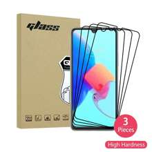 CSDZ 3 件保护玻璃适用于 Galaxy A52 A32 A72 A12 A22 A52S 5G 屏幕保护膜适用于 A51 A71 A21S A31 A50 A70 A13 A53 玻璃 - 無色 - 查看 2