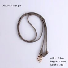 1 Piece Of Mobile Phone Lanyard Can Be Slung Diagonally And Adjusted With A Long Neck Strap That Does Not Tighten The Neck. Fashionable Women's Lanyard With PU Leather Material Neck Strap Chain Compatible With IPhone, Phone Cases, And Universal Accessories Gifts For Mother, Family, Friends, Birthday, Holiday Phone Charm, Phone Chain