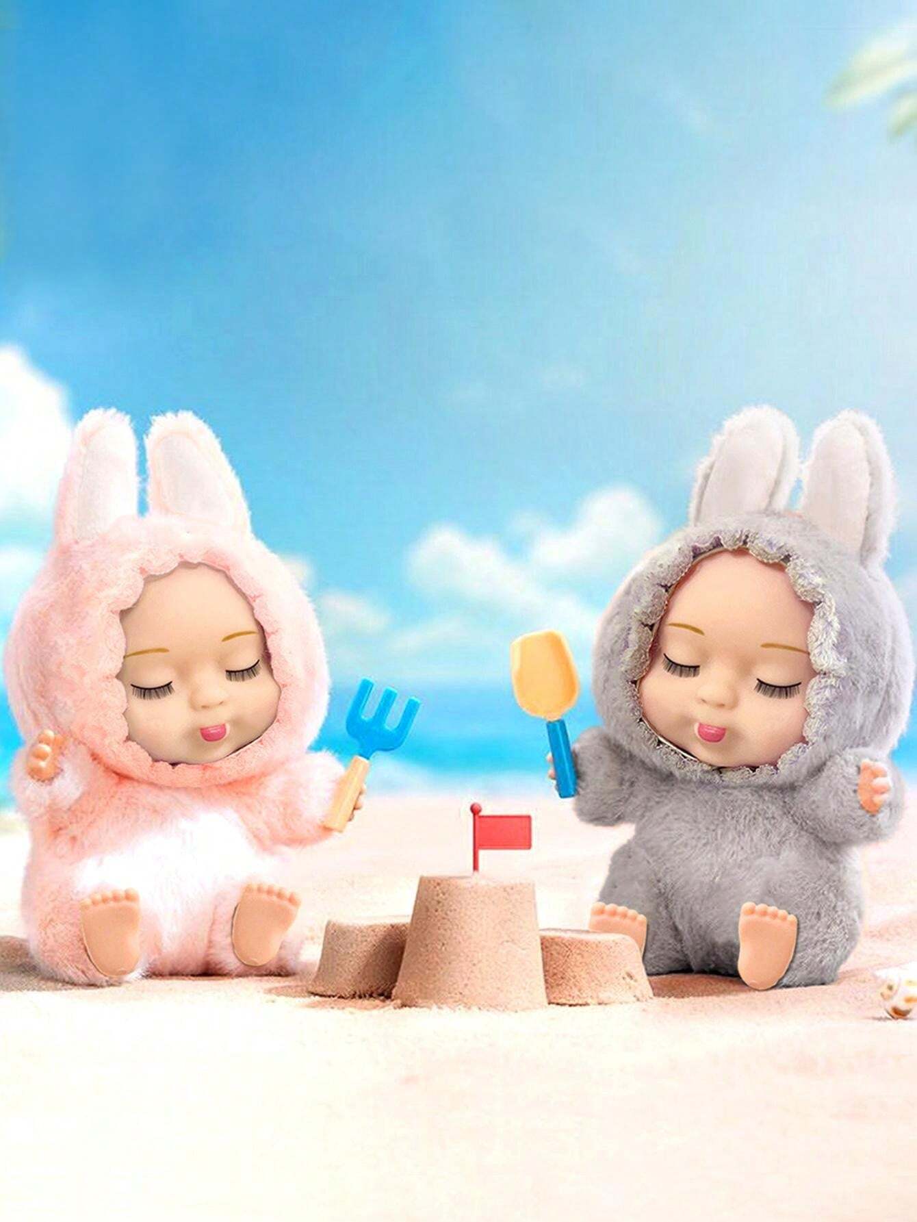 ATEEZ San ANITEEZ Pop Up In Illusion SANdeoki Plush Doll & Photocard PC - Foto 6