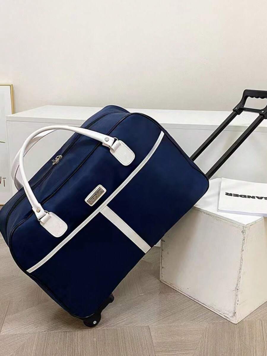 Large Capacity Rolling Luggage Bag, CarryOn Travel Duffle Bag