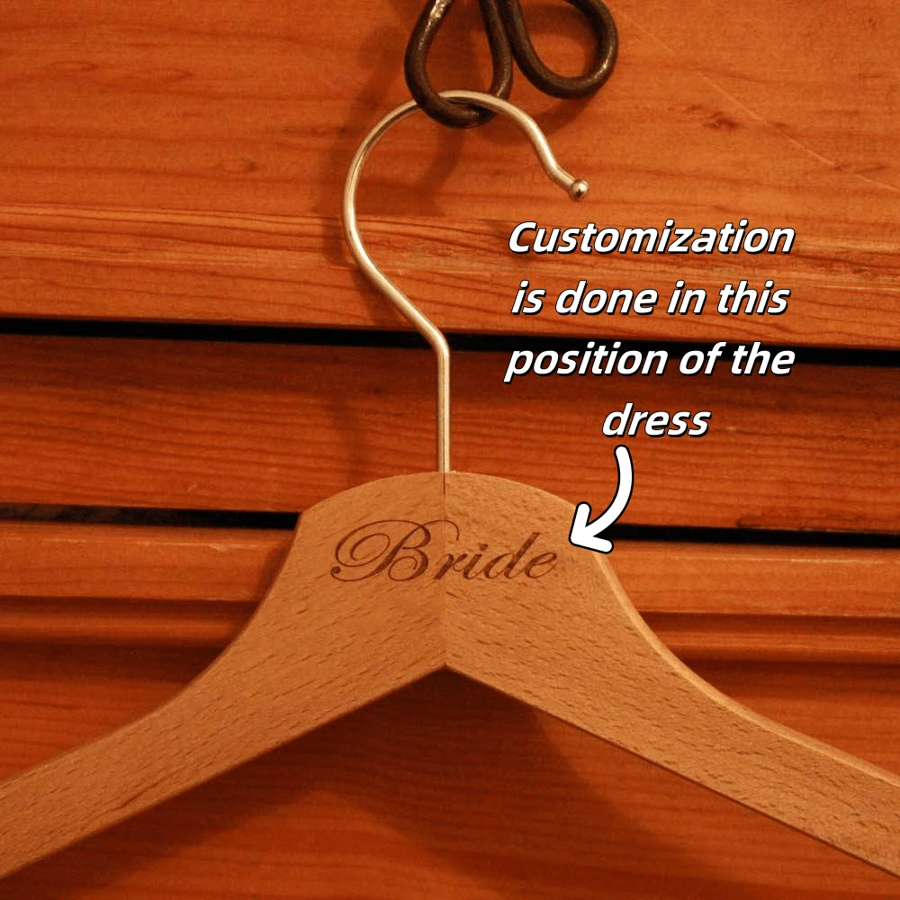 [Custom] SlipResistant Wooden Clothes Hanger With Grooved Surface, Can