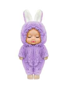 Plush Doll Blind Box Keychain, Macaron Color Bubble Doll Doll - Multicolor - View 14