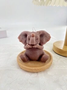 1 Nến thơm hình động vật đáng yêu & thú vị, Nến hình voi/mèo, Thích hợp để trang trí nhà cửa, Quà tặng ngày lễ - Nhiều màu - Xem 12