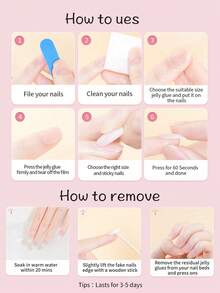 24 件方形圣诞短指甲，圣诞装饰美甲礼物，适合女士和女孩，雪花圣诞树姜饼人糖果图案设计，全覆盖可重复使用的按压指甲，假指甲贴纸 - 紅色 - 查看 9