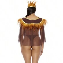 Til Dawn Movie Character Costume - màu nâu - Xem 2