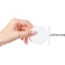 Round Face Makeup Remover Pads, Hypoallergenic, Lint-Free, Facial Exfoliating Cleansing Pads