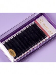 Premium Individual Lashes 0.03 0.05 0.07 Mega Volume Eye Lashes Extension Cashmere Velvet Fluffy D Curl 8-18mm Mixed Natural Look Cluster Lashes Super Soft Matte Black Individual Lashes Tray Volume Classic Synthetic Faux Mink Eyelashes Extensions Professional False Eyelashes Supplies For Lashes Salon