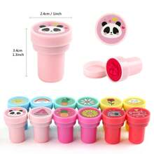 26pcs Assorted Stamps With Ink, Suitable For Easter Eggs, Halloween, Christmas Fillers, Birthday Party Favors, Student Rewards, Teacher Appreciation - Multicolor - View 3