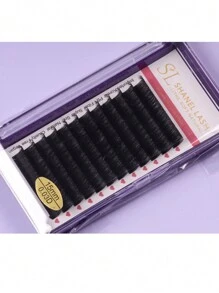 Premium Individual Lashes 0.03 0.05 0.07 Mega Volume Eye Lashes Extension Cashmere Velvet Fluffy D Curl 8-18mm Mixed Natural Look Cluster Lashes Super Soft Matte Black Individual Lashes Tray Volume Classic Synthetic Faux Mink Eyelashes Extensions Professional False Eyelashes Supplies For Lashes Salon