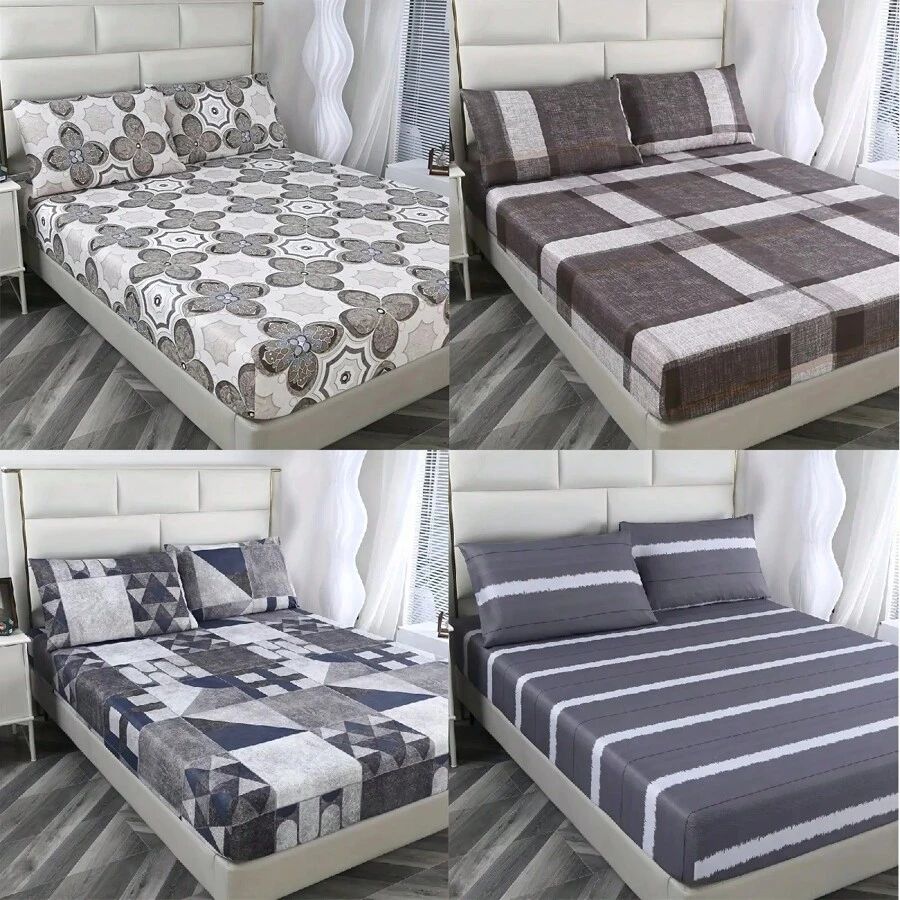 Single Printed 2 Piece Bedding Set Direct From Factory Offer - 藍色 - 查看 1