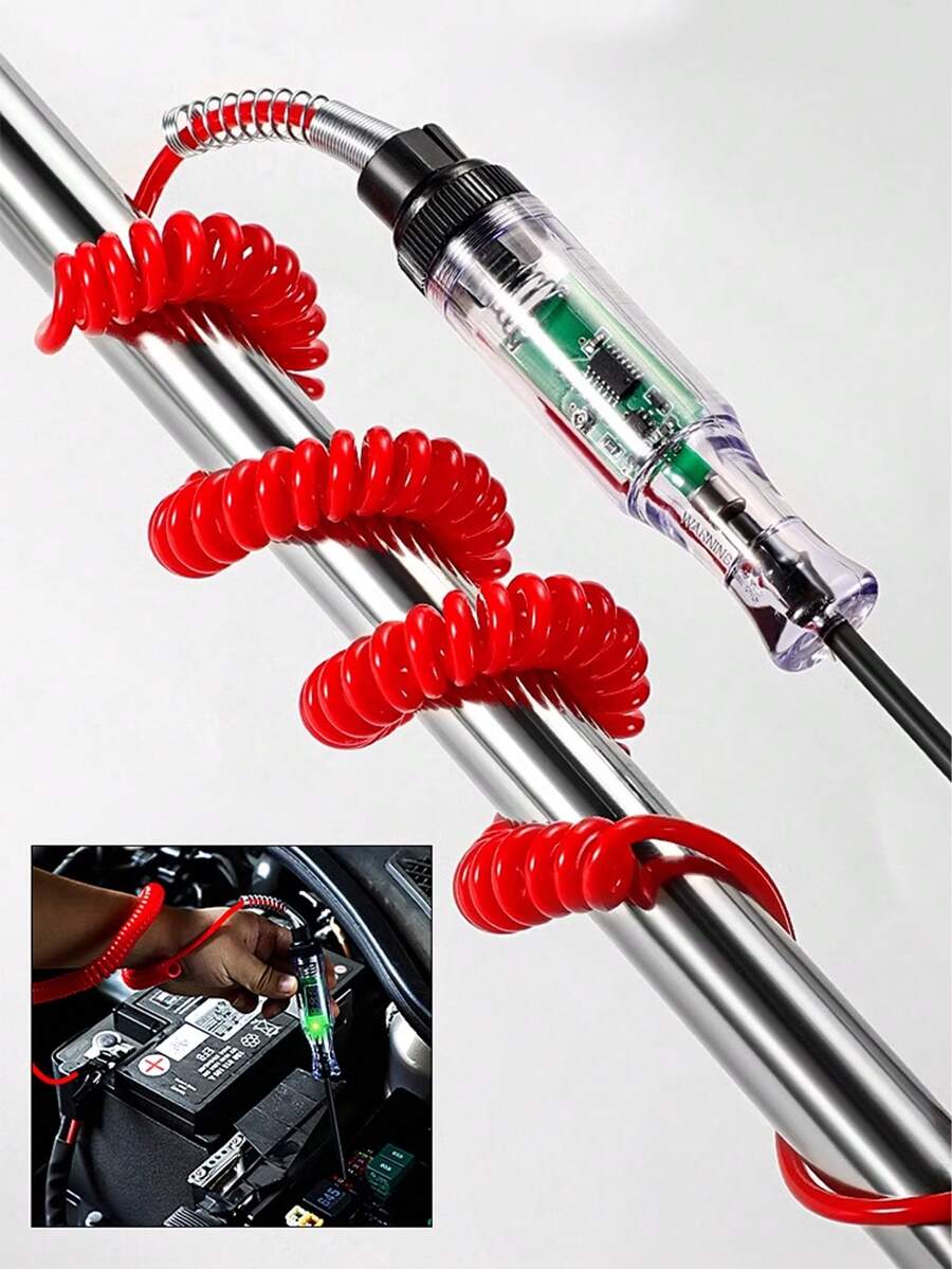 5120V Car Truck Voltage Circuit Tester Digital Display Long Probe Pen
