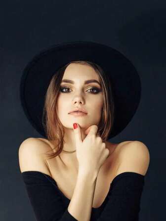 1pc Women Solid Color Fluffy Bucket Hat; 1pc Unisex Solid Color Vintage British Style Elegant Felt Fedora Hat, Warm And Windproof For Winter, Suitable For Casual, Elegant, Retro Street Fashion Wear, Outdoor Activities Like Hiking, Skiing, Travel