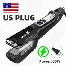Dampf-Haarglätter Professionelle Titanium-Keramik Starke Dampf-Flacheisen-Styler Professionelle Dampf-Haarglätter & Styling-Tool Steampod Professionelle Styler für alle Haartypen