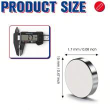 30 Pcs Super Strong Neodymium Disc Magnets, Small Magnets Heavy Duty, Mini Round Rare Earth Magnets. Best Gifts Birthday