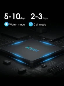 Microwear 2.06" TFT Screen Smart Watch For Women, Fitness Tracker Compatible With Android/IOS, With Blood Pressure Monitoring, Call & Message Alerts, Heart Rate, Sleep, And Menstrual Cycle Tracking - Silver - View 7