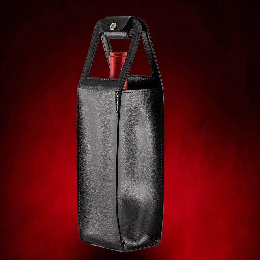 Solo Wine Rack For 1 Bottle Of Plain Black Wine - màu đen - Xem 1