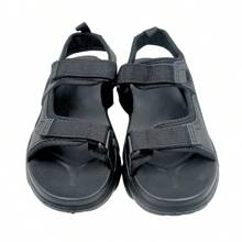 Huarache Plataforma Chunky Dama Contactel, Comodo, Ligero - Negro - Ver 2