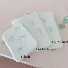 Ins Schleife mit Strasssteinen Niedlich Tablet-Tasche 11/13/15 Zoll Notebook Schutz Schulanfang