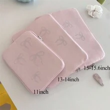 Ins Schleife mit Strasssteinen Niedlich Tablet-Tasche 11/13/15 Zoll Notebook Schutz Schulanfang