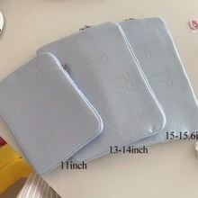 Ins Schleife mit Strasssteinen Niedlich Tablet-Tasche 11/13/15 Zoll Notebook Schutz Schulanfang