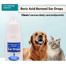 1 lọ nhỏ tai cho thú cưng được thiết kế đặc biệt để loại bỏ bụi bẩn và dầu cho mèo/chó, mỗi lần 2-3 giọt, cứ sau 2-3 ngày, chỉ mất 1 tuần để sạch hoàn toàn! - Nhiều màu - Xem 2