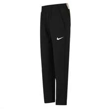 Nike 男士梭织训练裤、运动休闲裤、跑步裤 DM6627-010 - 黑色 - 查看 1