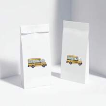 5 件装奋斗巴士贴纸趣味进入闺蜜焦虑复古心理健康讽刺贴纸模切防水乙烯基贴纸适用于笔记本电脑水瓶手机壳安全帽工具箱 - 彩色 - 查看 4