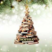 Customized Holiday Decorations, Customized Acrylic, Suitable For Daily Decor, Any Occasion, Gift For Anniversary, Family & Friends Gathering, Personalized - Multicolor - View 11