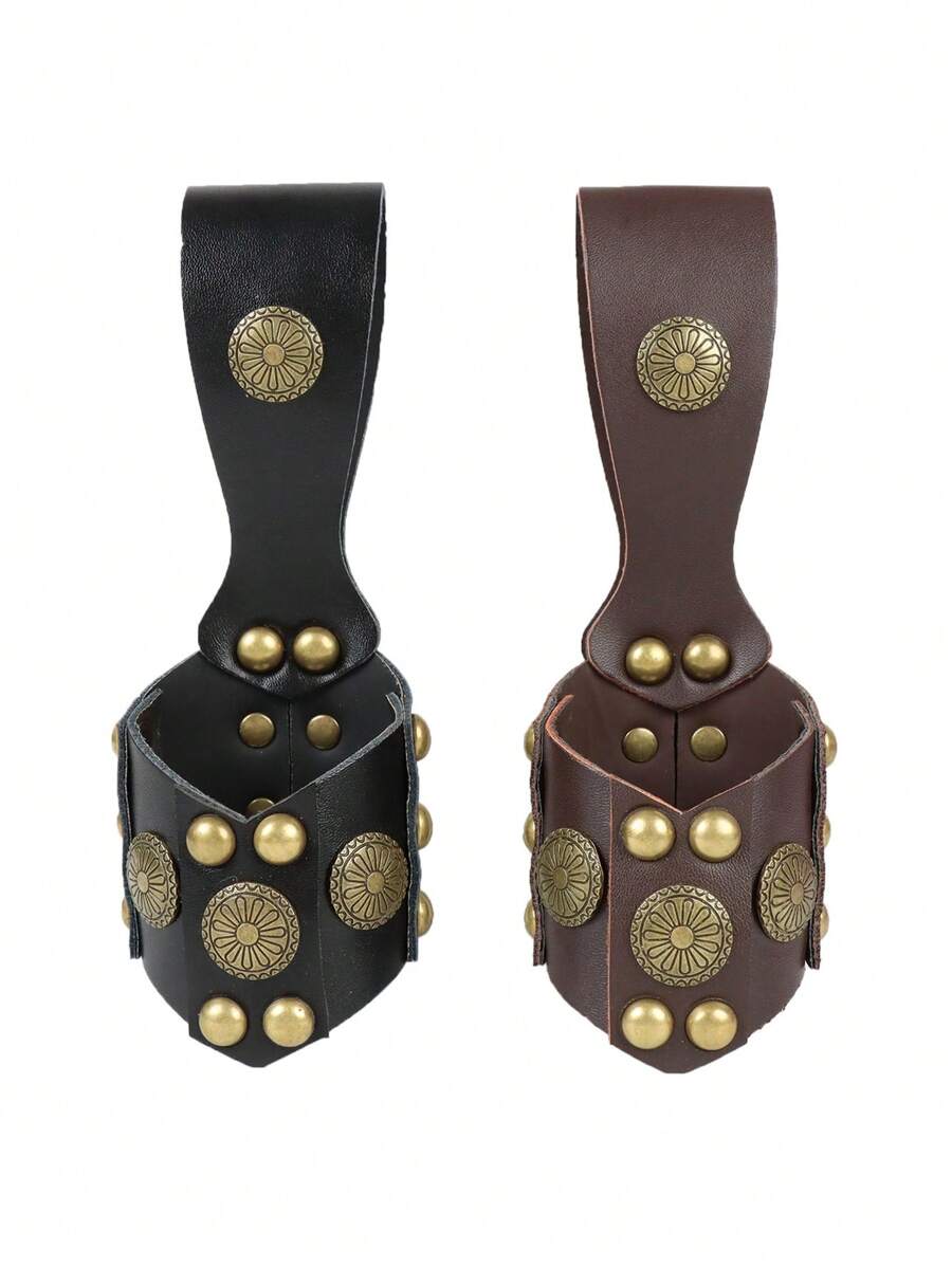 时髦的中世纪古典印章图案剑鞘刀架万圣节最受欢迎的配饰