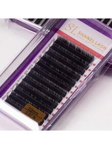 12 Hàng N(M) Curl Volume Classic Lash Extensions Fox Cat Eyelash Fans 8-15mm Bán chạy nhất Cashmere Lông mi riêng lẻ Siêu mềm Mờ Đen Lụa Vật tư nối mi cho tiệm làm đẹp - N - Xem 12