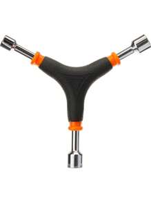 Mini Cross Wrench Kit With 4 Openings Or Mini Y Wrench With 3 Rubberized Ends - Đen và trắng - Xem 3