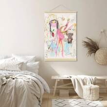 1 pieza Póster inspirador - Arte de graffiti callejero de alta calidad, decoración de pared de lienzo para sala de estar y dormitorio, sin marco - Multicolor - Ver 6