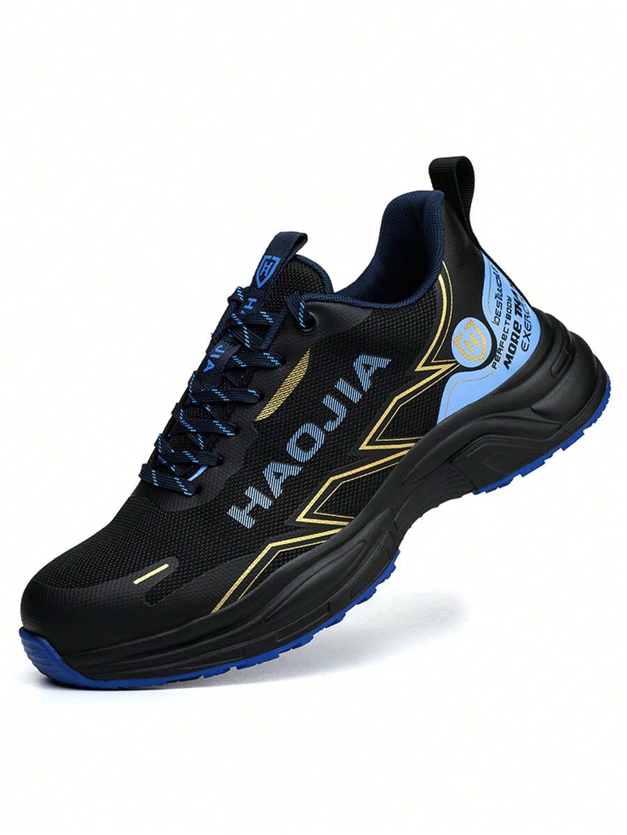 Steel Toe Sneakers For Men Safety Shoes Comfortable Puncture Proof Anti