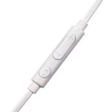 有线入耳式耳机，带遥控器和麦克风，兼容三星S4安卓智能手机、苹果电脑、笔记本电脑，适用于iOS/安卓用户，是送给家人、朋友、孩子、生日、圣诞节、冬季、节日礼物的理想之选。简约美观，佩戴舒适，享受清晰的音频和麦克风功能，也是一款适合手机和电脑的运动耳机。 - 白色 - 查看 2