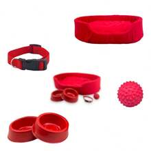 Pet Bed & Crate Mat - 紅色 - 查看 2