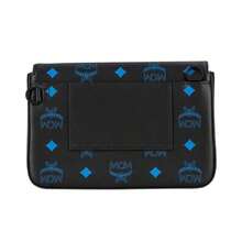 MCM Millie Color Splash Logo 小号单肩包，男女通用，MMRBASX05H9001 - MMRBASX05H9001 黑色 - 查看 3